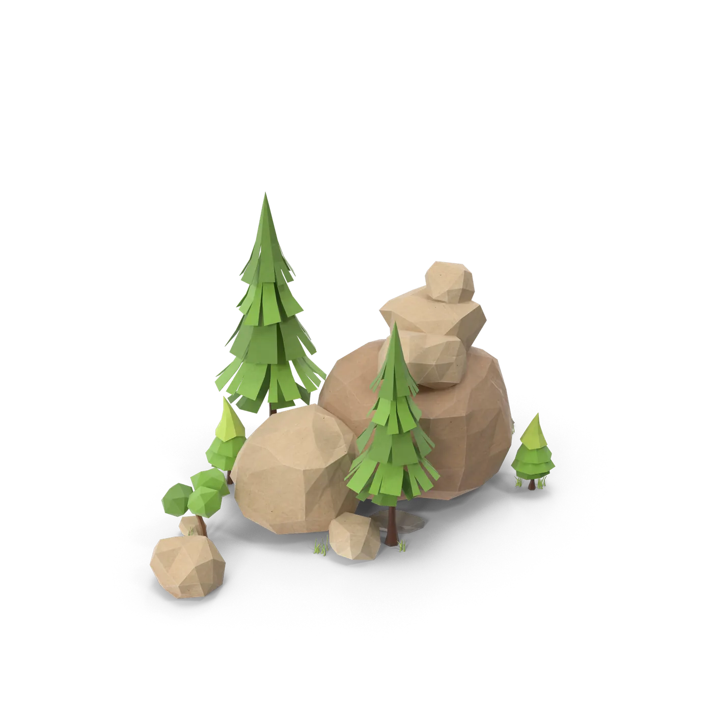 Illustration : un paysage naturel évoquant la seconde vie du matériel informatique